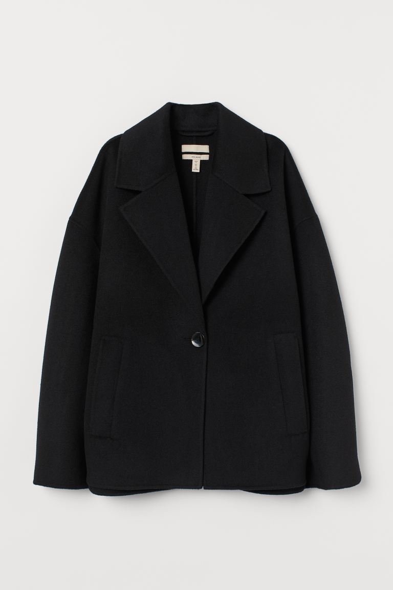 

Пальто H&M  Черный, Пальто H&M S Черный