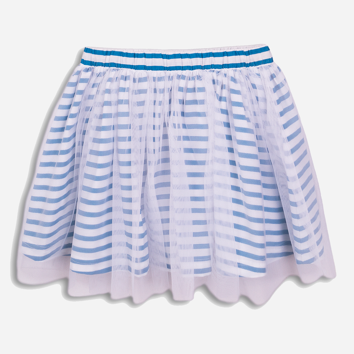 

Юбка Minoti Nautical 4 12998 116-122 см Синяя