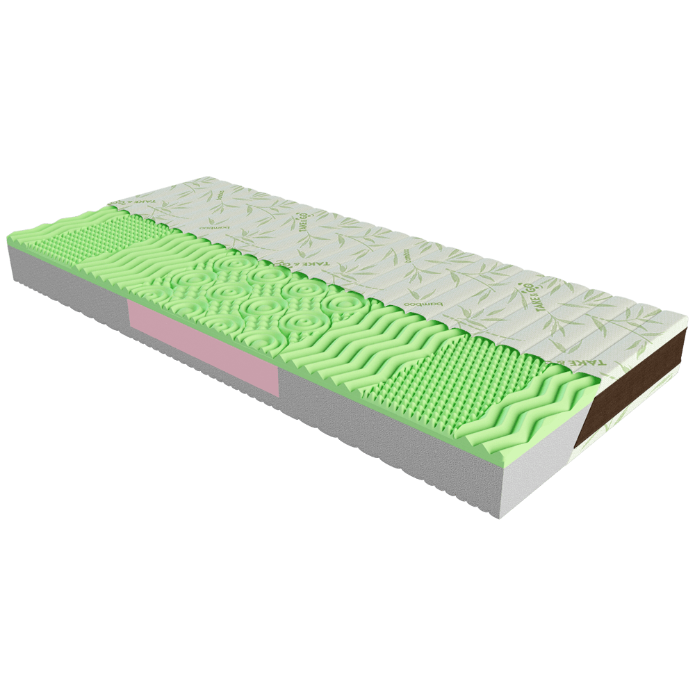 

Матрас EMM Take&Go Bamboo NEO GREEN 180x200 23-Е-M