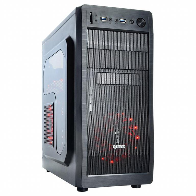 

Комп.корпус QUBE без БП QB928A Black Red Черный Красный (QB928A_WRNU3)