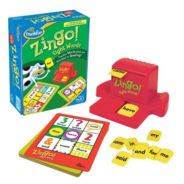 

Игра Зинго Слова | ThinkFun Zingo Sight Words (RT7704)