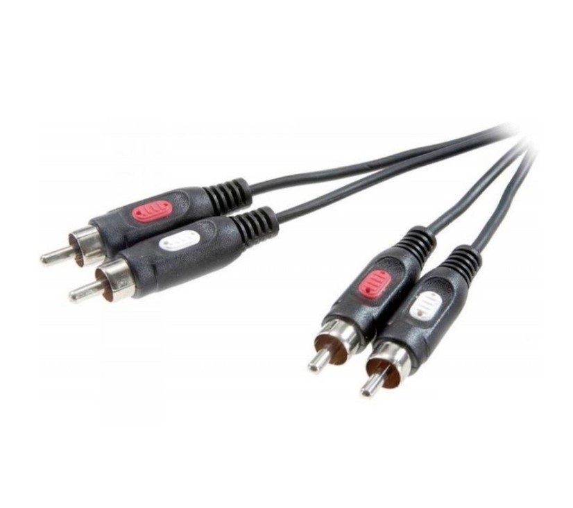 

Готовый аудио кабель 2xRCA — 2xRCA BIG XC003 5м