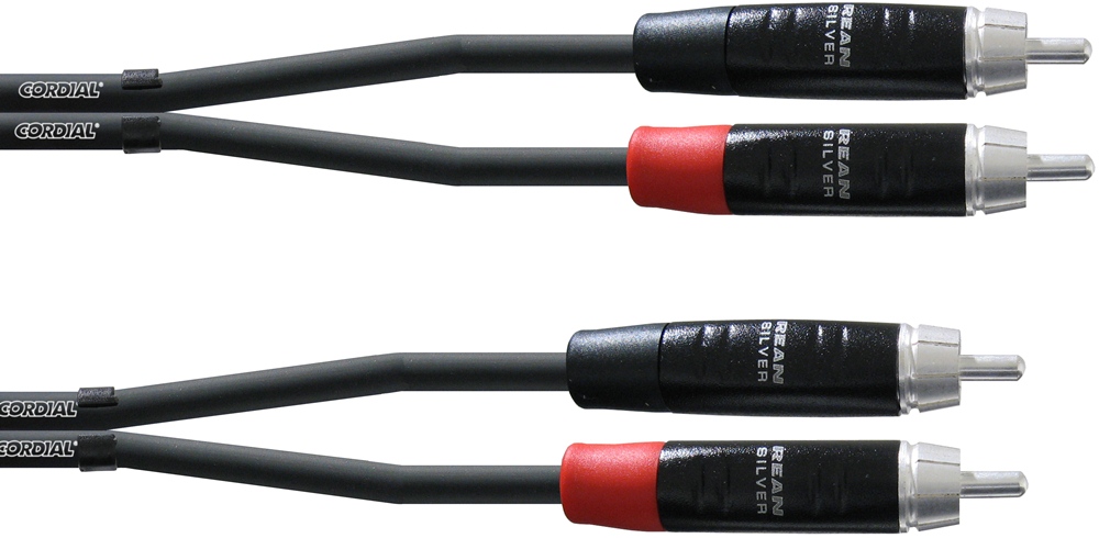 

Коммутационный кабель 2xRCA—2xRCA 0.3м Cordial CIU 0,3 CC