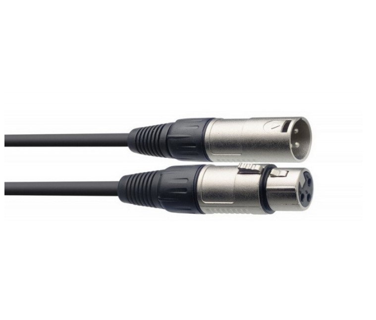 

Готовый микрофонный кабель XLR male — XLR female BIG MXX001 5м