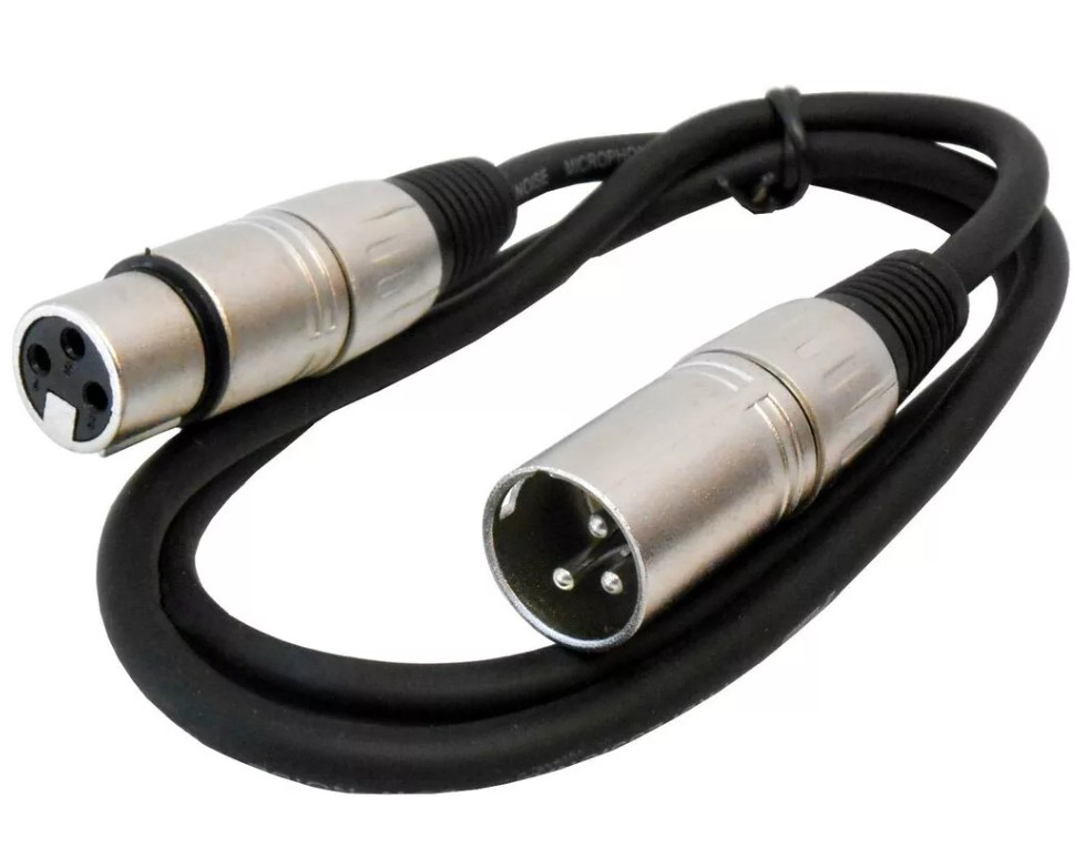 

Готовый микрофонный кабель XLR male — XLR female BIG ELIT-001 3м