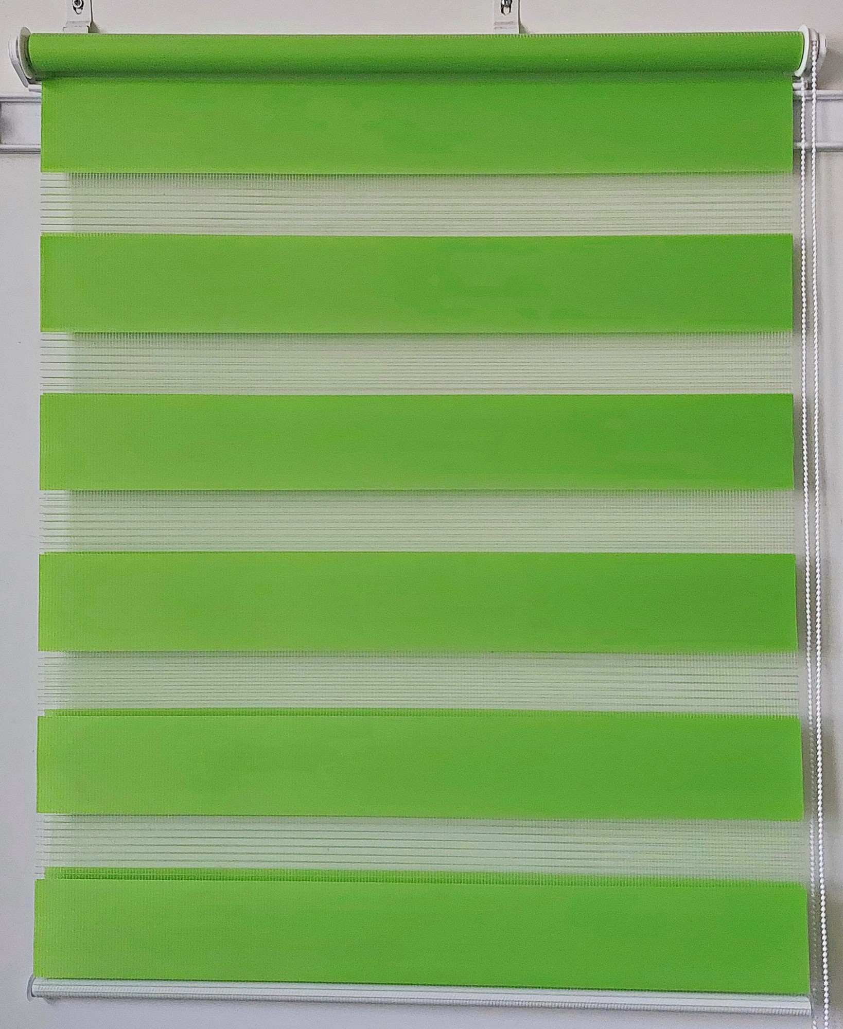 

Рулонная штора Miranda День-ночь ВН DN-207 90*130 см Зелёный