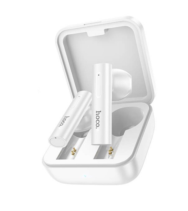 

Bluetooth наушники Hoco True wireless BT headset DES12 |BT5.0, 30/350mAh, 2.5-3h| white