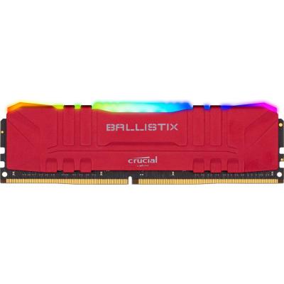 

Модуль памяти для компьютера DDR4 8GB 3600 MHz Ballistix Red RGB Micron (BL8G36C16U4RL)