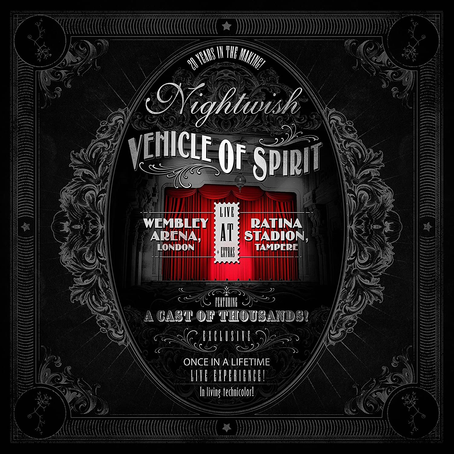 

NIGHTWISH – Vehicle Of Spirit (2BLU-RAY+2CD, Digipack, U.S.A.)