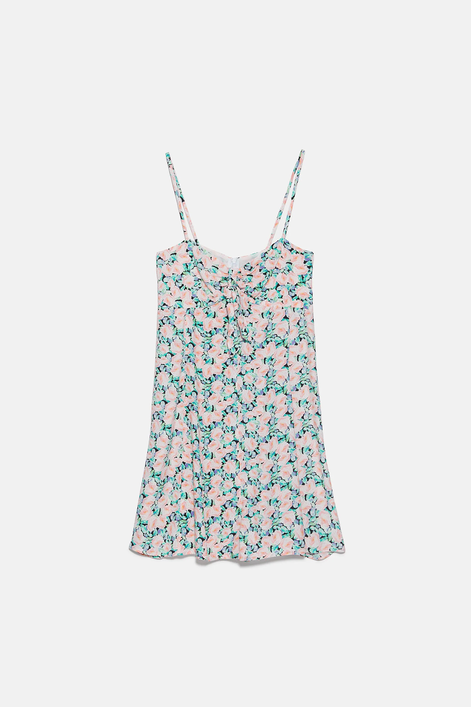 

Сарафан Zara  розово зеленый цветы 9878091330, Сарафан Zara XS розово зеленый цветы 9878091330