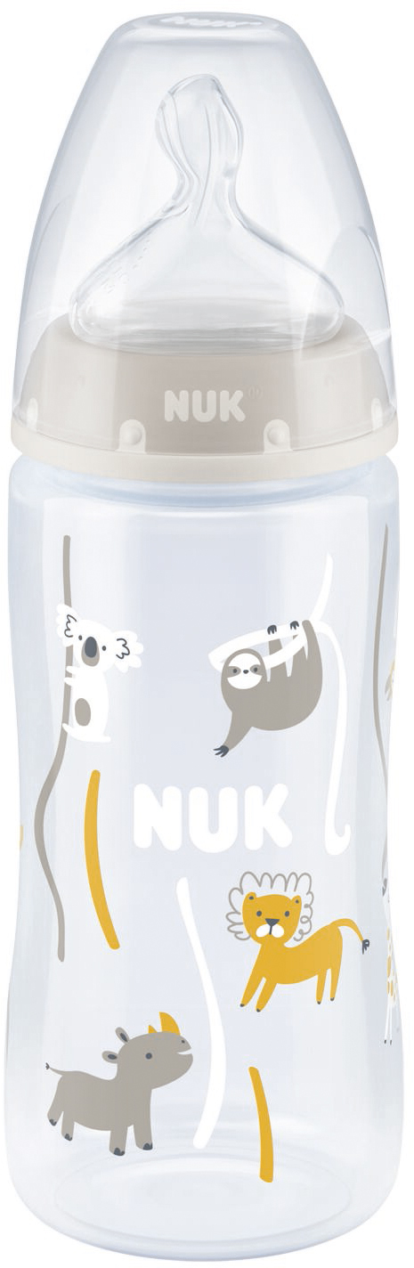 

Бутылочка NUK First Choice Plus Сафари 300 мл Бежевая (4008600418153)