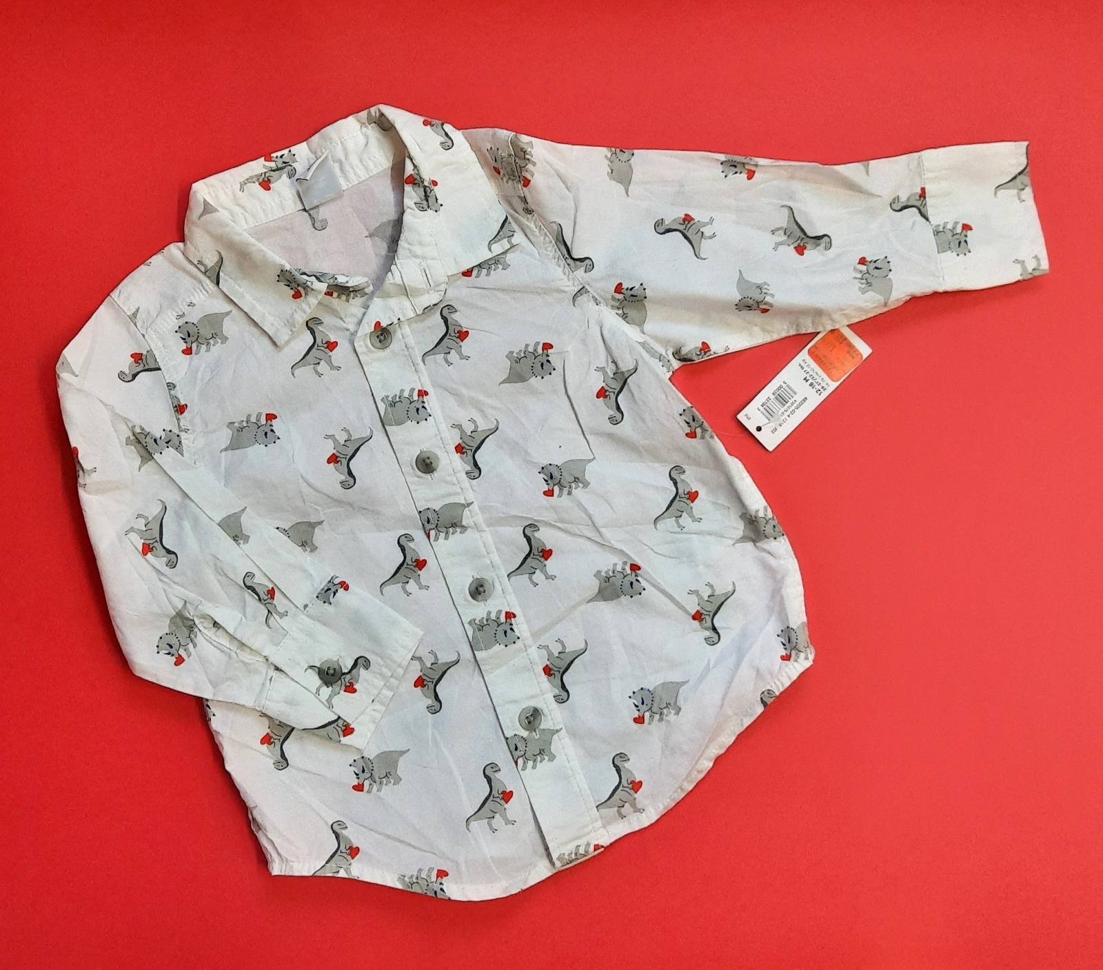 

Рубашка Old Navy 483205-02-4 74-80 см Белая