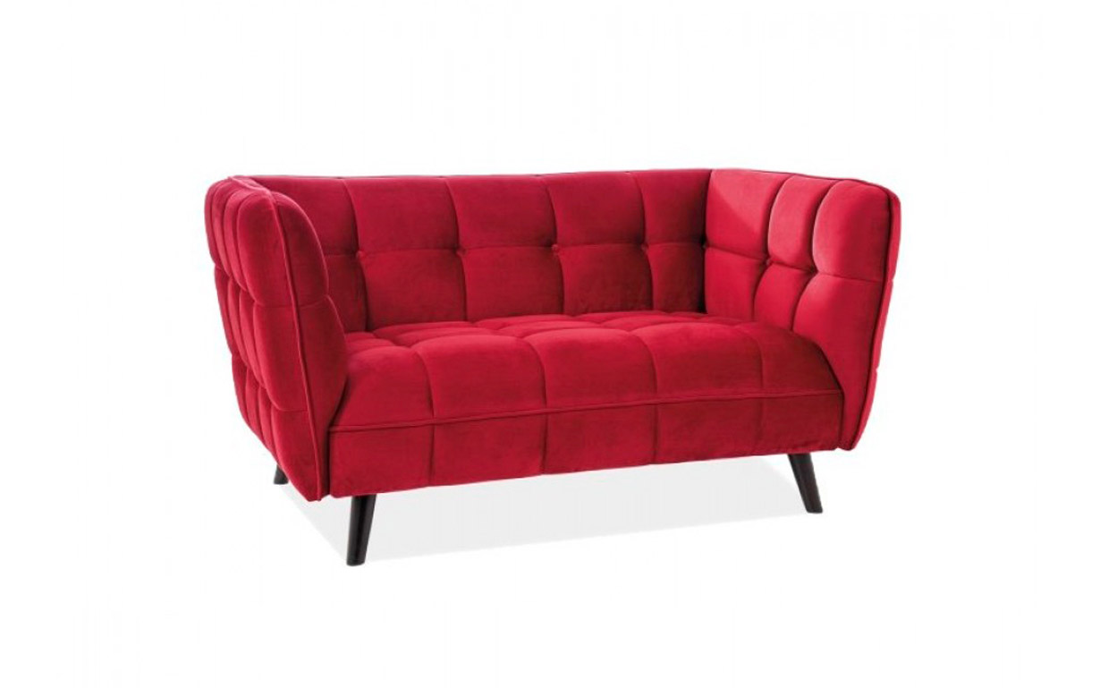 

Диван Castello 2 Velvet bordo Signal
