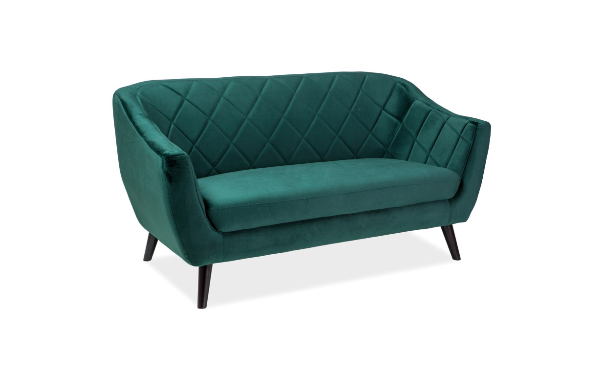 

Диван Molly Velvet 2 green 156 ширина Signal