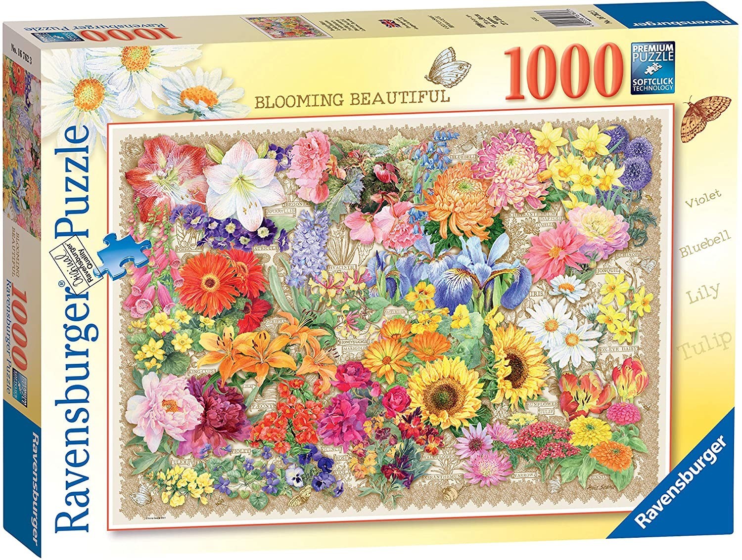 

Пазл Ravensburger Blooming Beautiful 1000 шт. (16762)