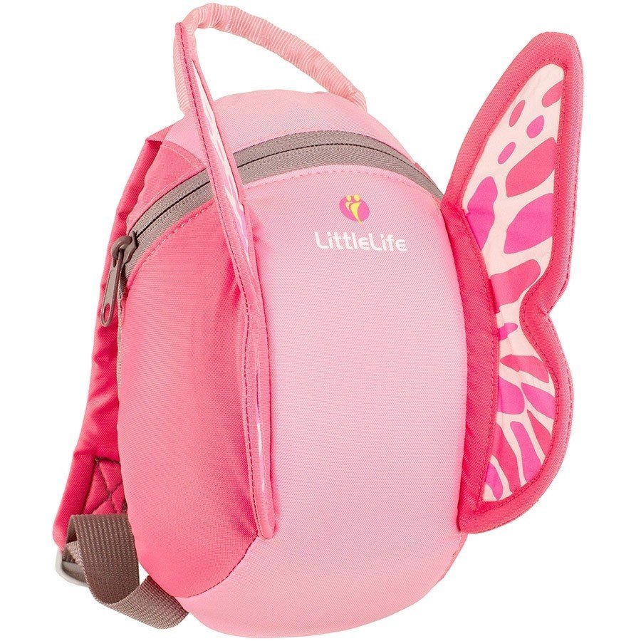 

Рюкзак детский с поводком Little Life Animal Toddler 2L на возраст 1-3 года, butterfly
