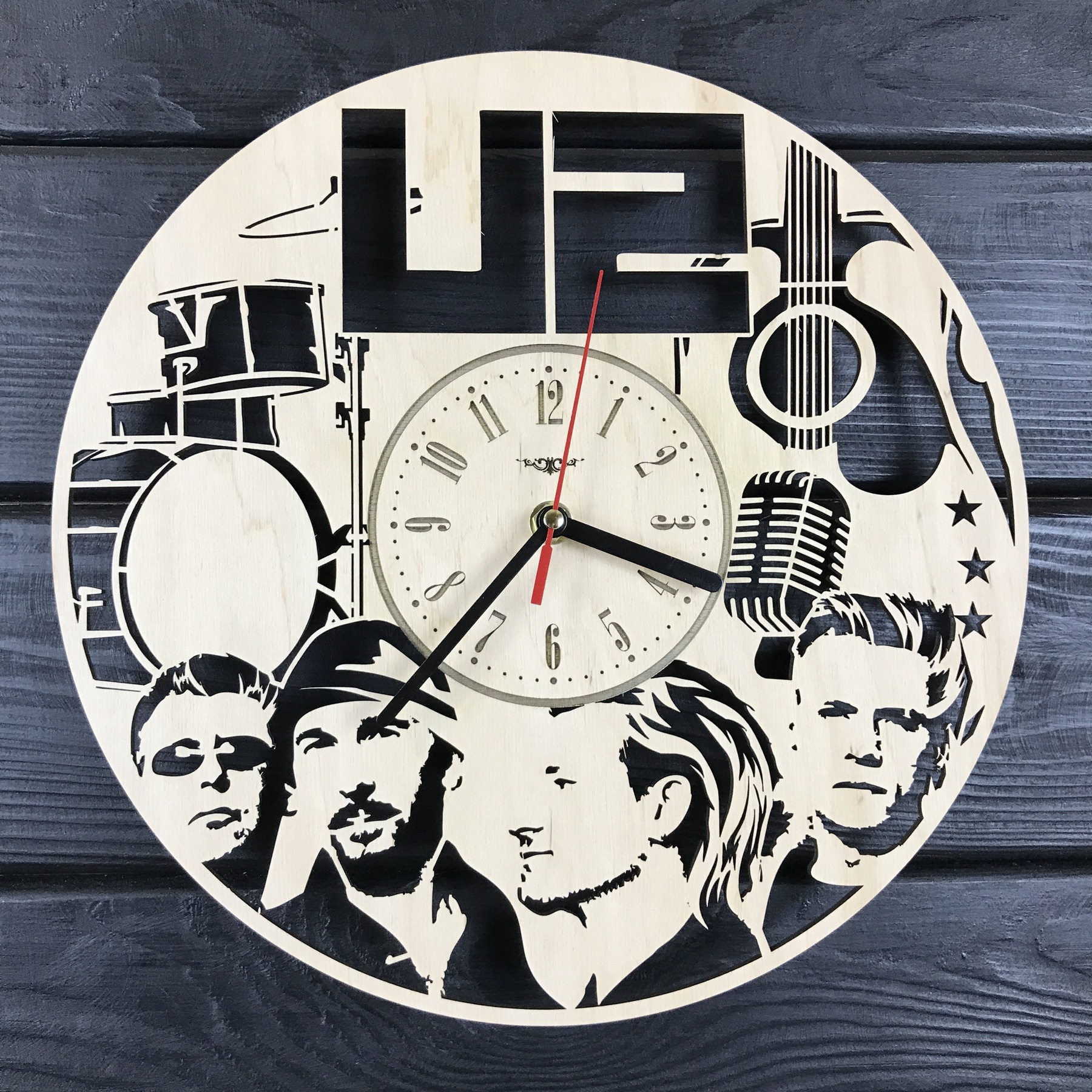 

Оригинальные интерьерные часы на стену U2 CL-0476