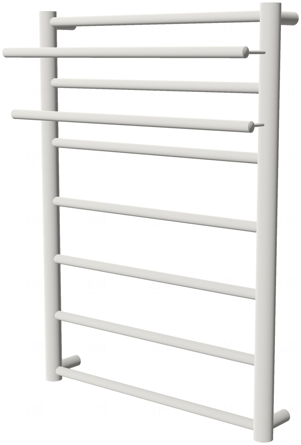 

Белый полотенцесушитель Elegant 7 RAL9016 лесенка 750x482, white