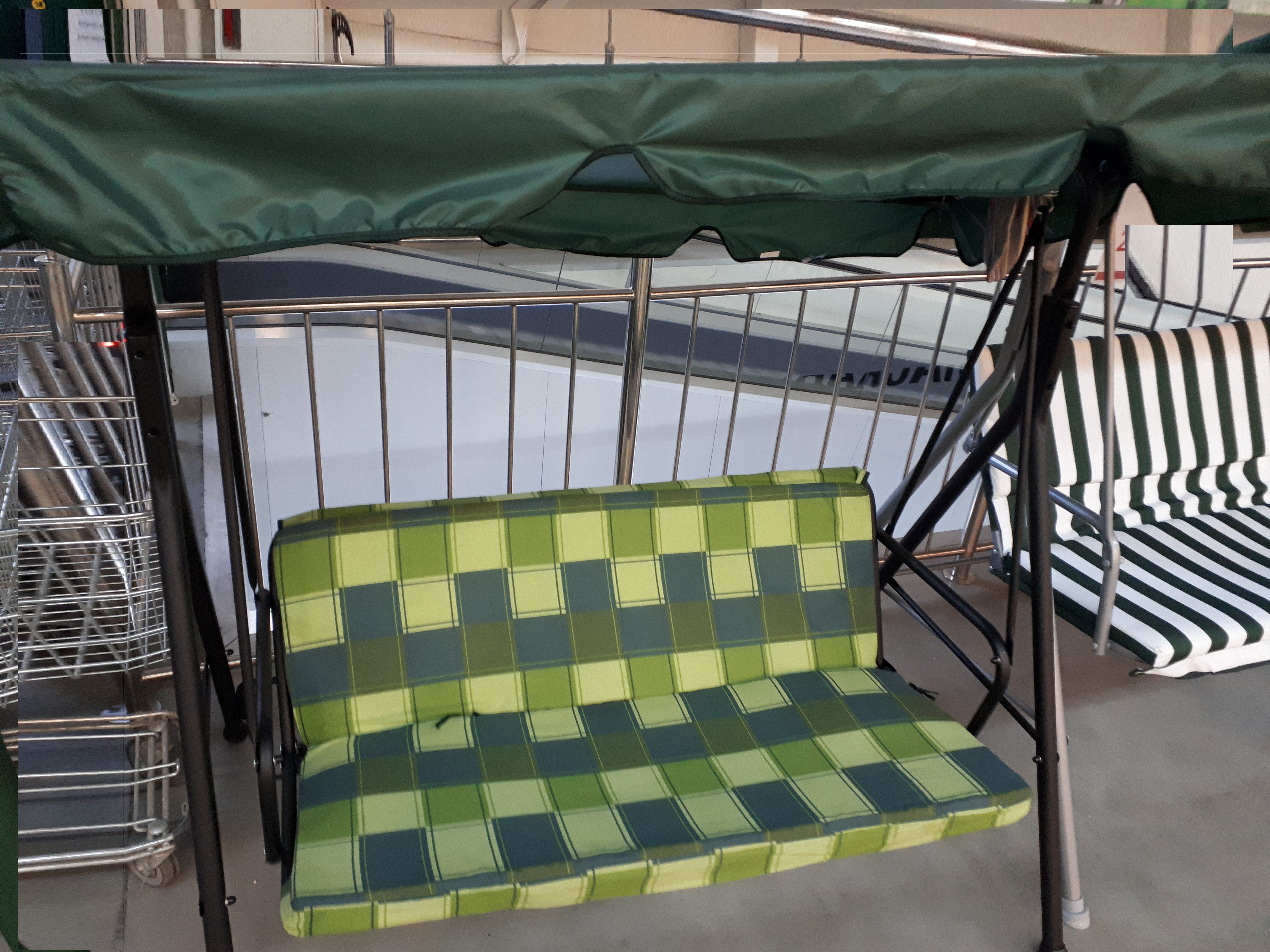 

Садовая качель " Мери " 3х местная 160х100х150 см Беларусь ( 36965887644 )