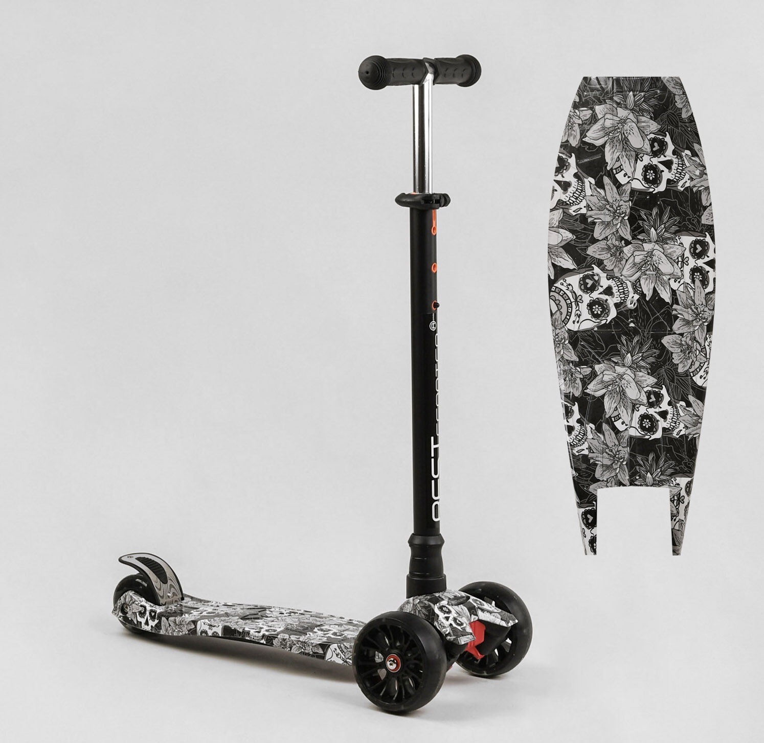 

Самокат Best Scooter MAXI Black (S-12208)