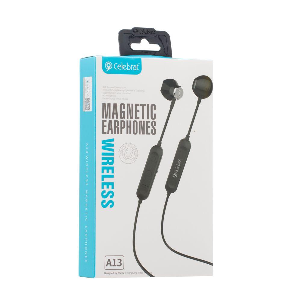 

Наушники Celebrat A13 Bluetooth Black