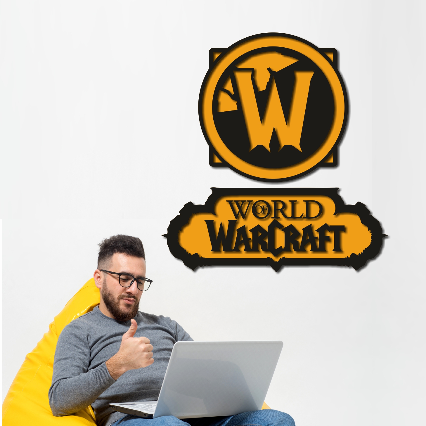 

Деревянный декор на стену на тему видеоигры World of Warcraft WD-1330