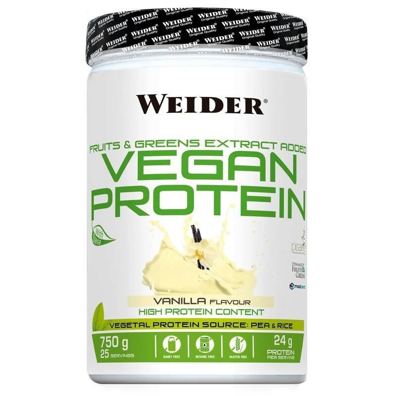 

Изолят горохового протеина Weider "Vegan Protein" Ваниль (750г)