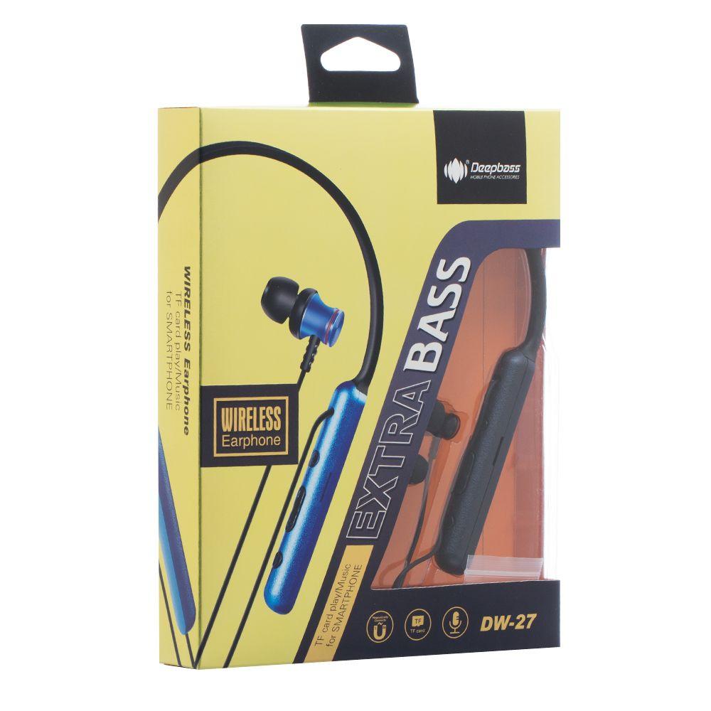

Наушники DeepBass D-27 Bluetooth Blue