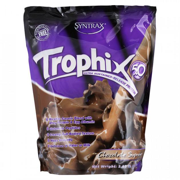 

Многокомпонентный протеин Syntrax "Trophix" Шоколад (2270г)