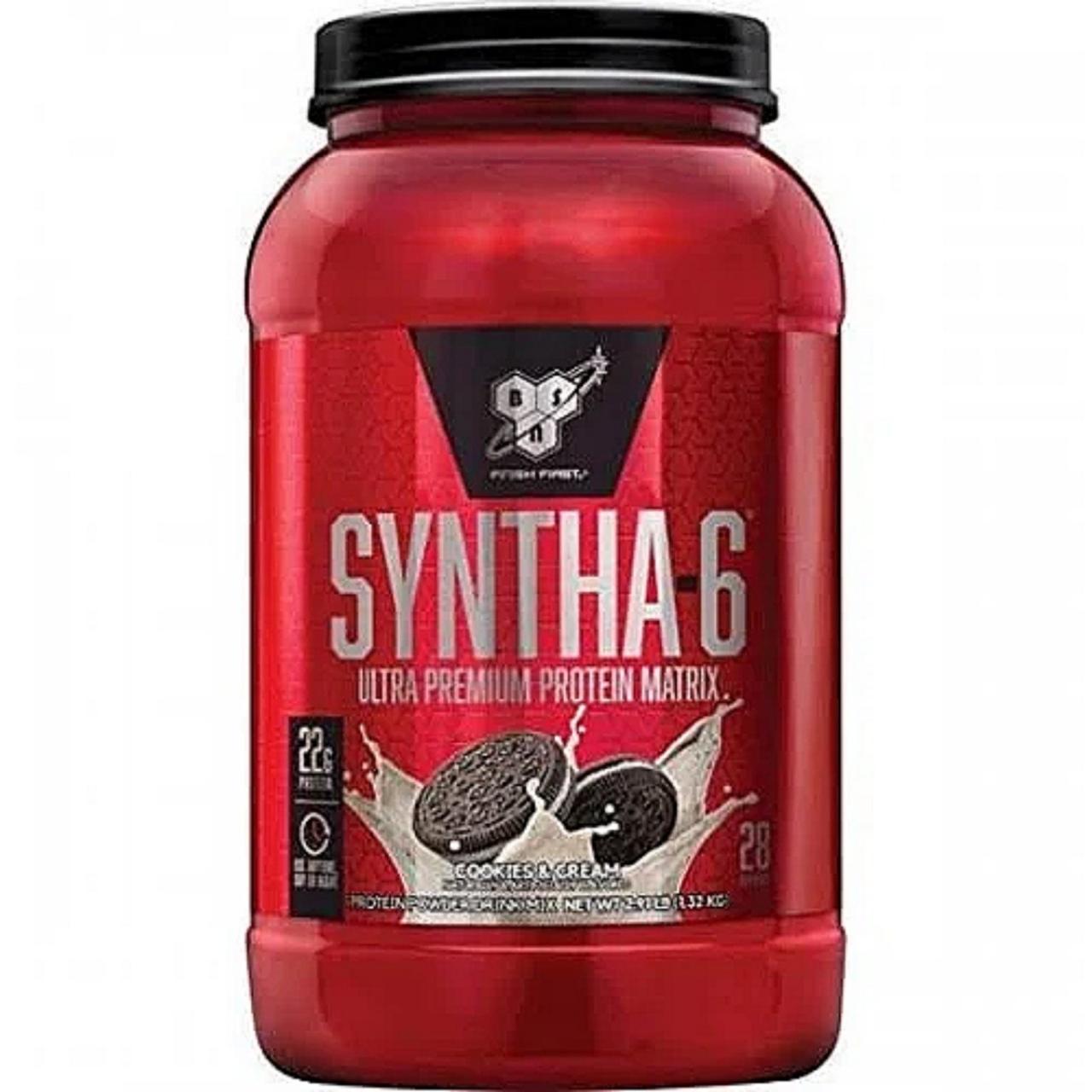 

Многокомпонентный протеин BSN "SYNTHA-6" Печенье со сливками (1320г)