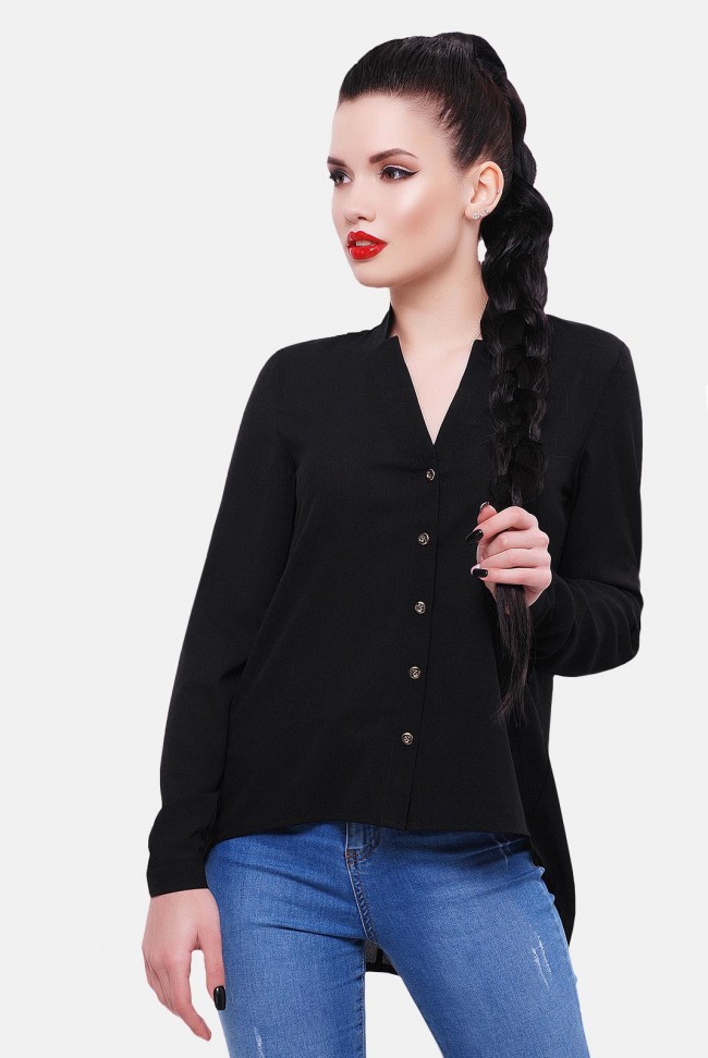 

Блузка FashionUP BZ-1456A  Черный, Блузка FashionUP BZ-1456A 48 Черный