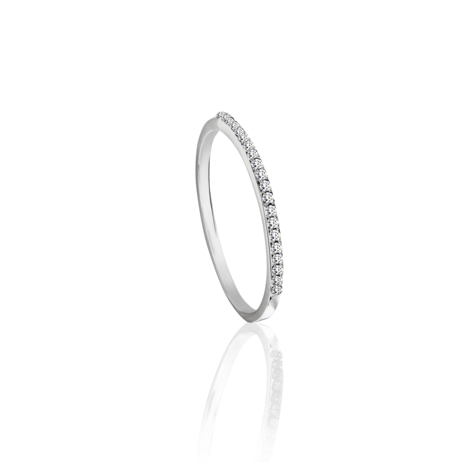 

Кольцо Qzsilver (901-00726) Серебро Белый Фианит белый 13.5 размер