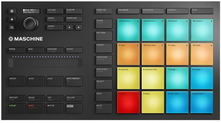 

Контроллер Native Instruments Maschine Mikro MK3