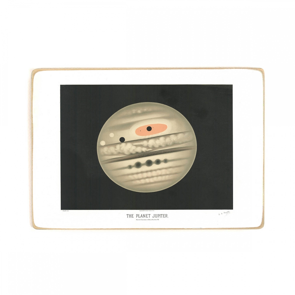 

Деревянный постер Искусство Etienne Leopold Trouvelot - The Planet Jupiter. (The Trouvelot Astronomical Drawings 1882) 2 А1