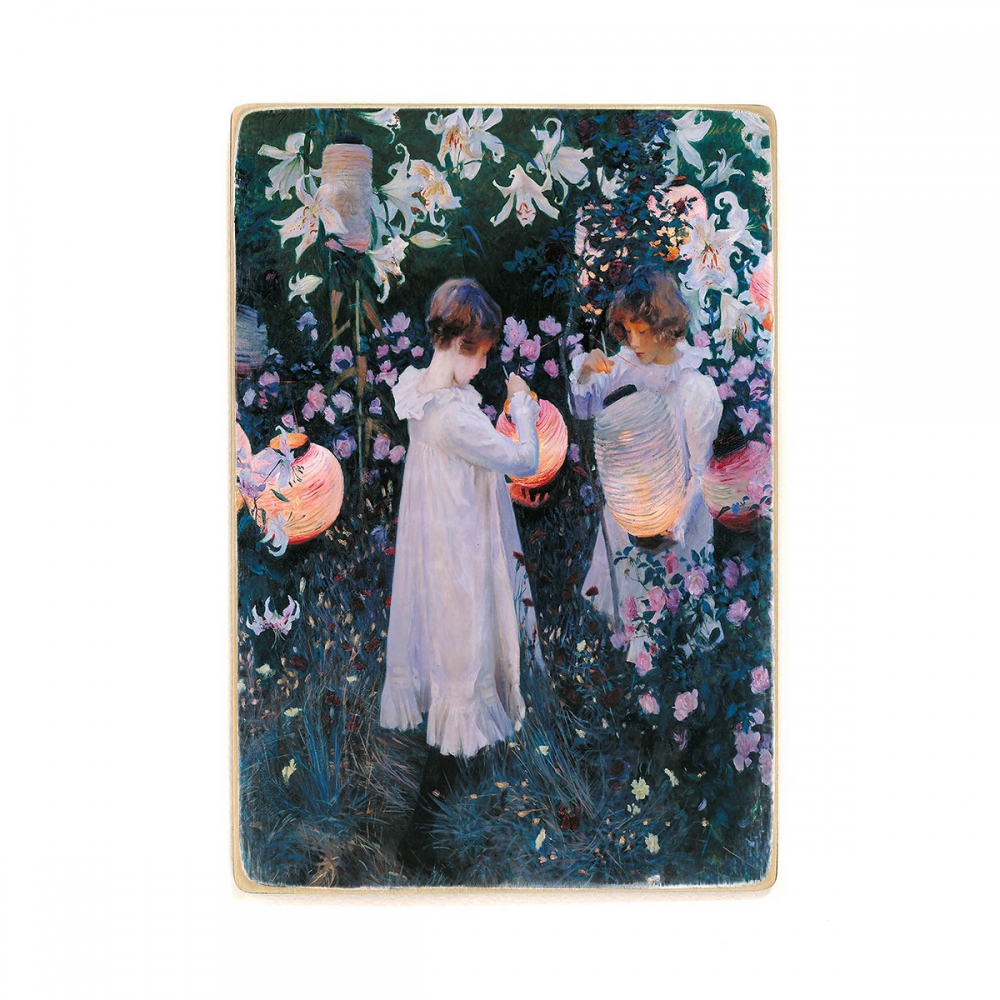 

Деревянный постер Искусство Carnation, lily, lily, rose - John Singer Sargent (1886) А2