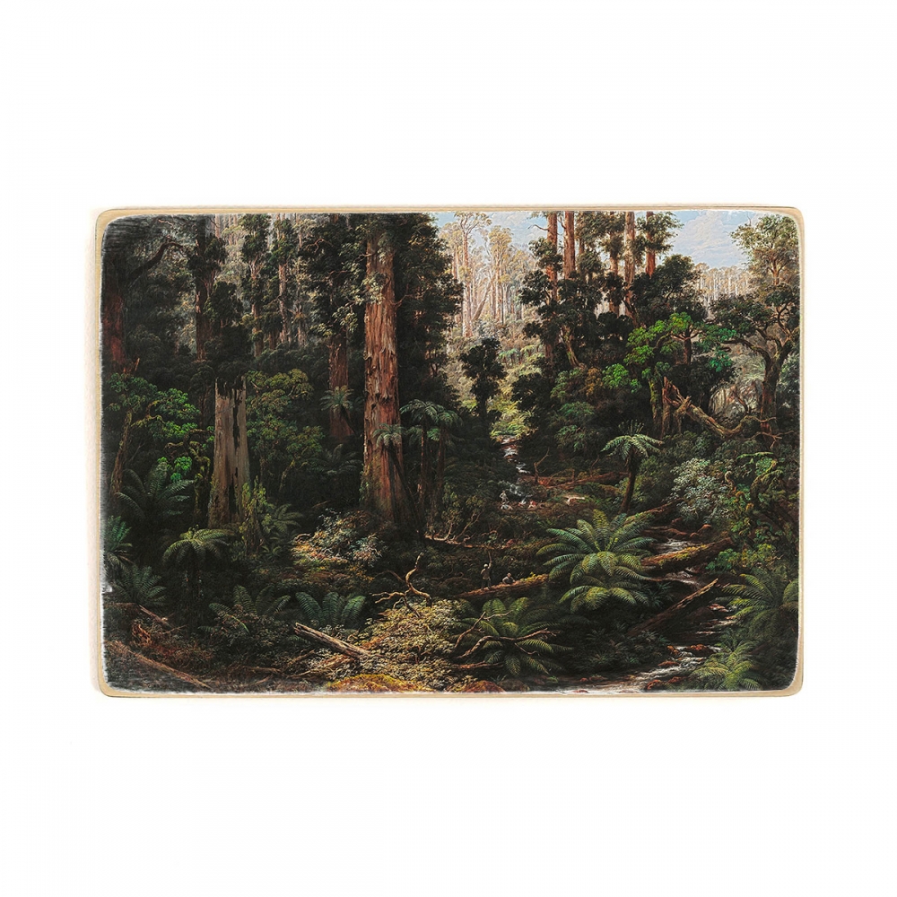 

Деревянный постер Искусство Isaac Whitehead - In the Sassafras Valley, Victoria А1