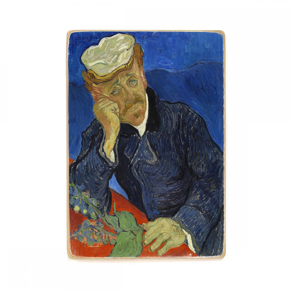 

Деревянный постер Искусство Vincent van Gogh - Dr Paul Gachet А1