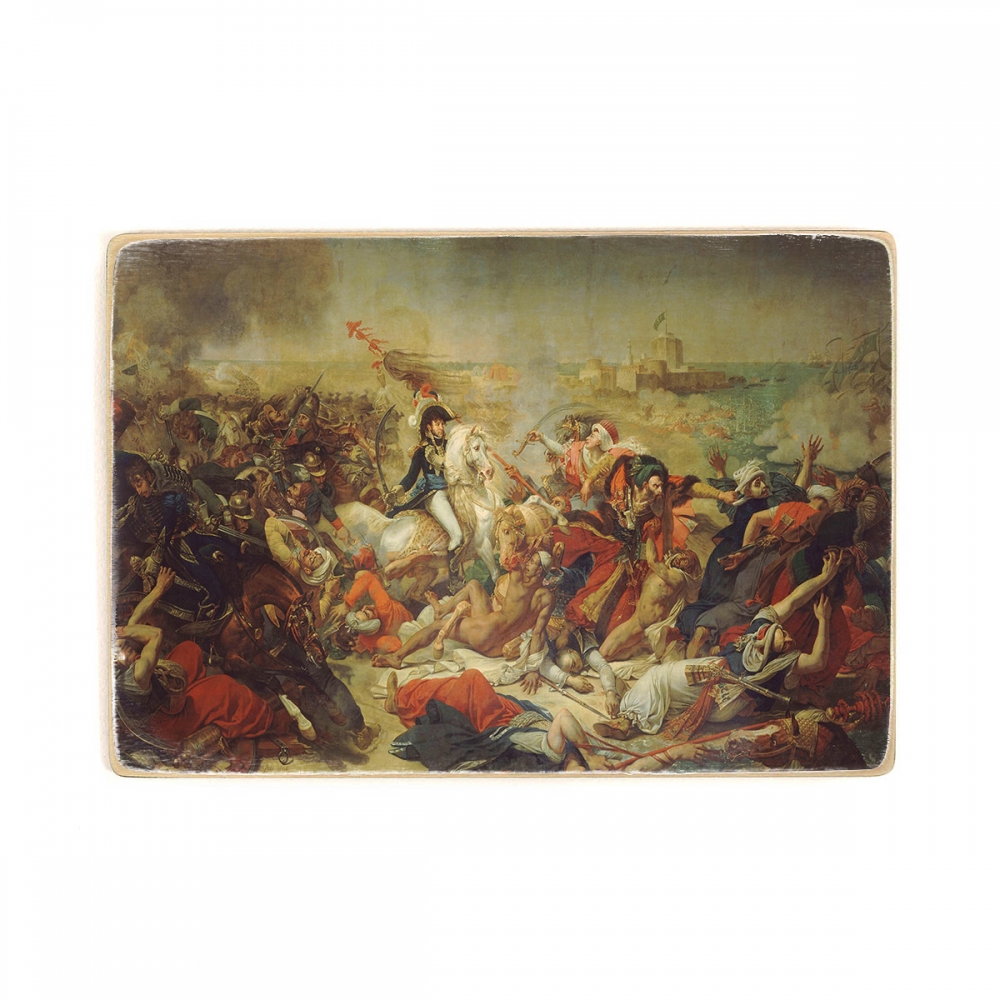 

Деревянный постер Искусство Antoine-Jean Gros - Bataille dAboukir, 25 juillet 1799 А1