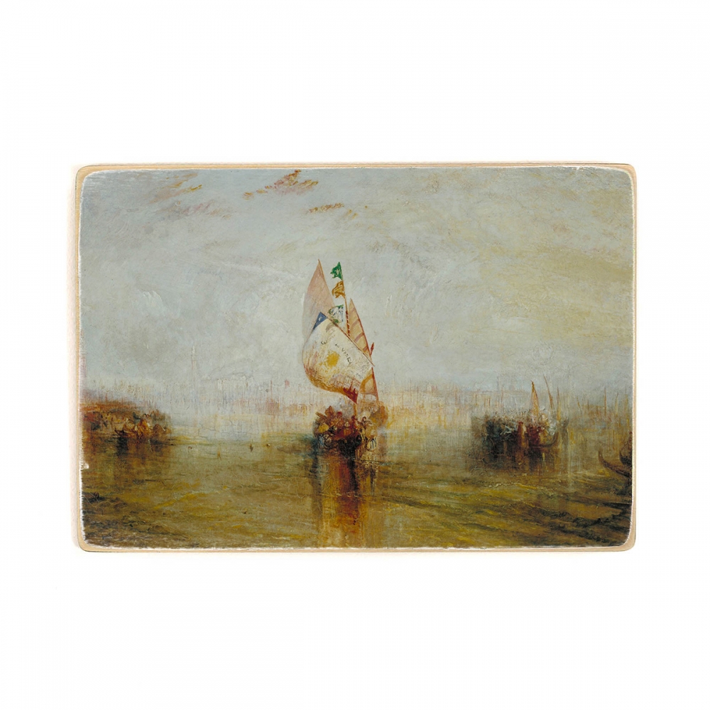 

Деревянный постер Искусство Joseph Mallord William Turner - The Sun of Venice Going to Sea А2