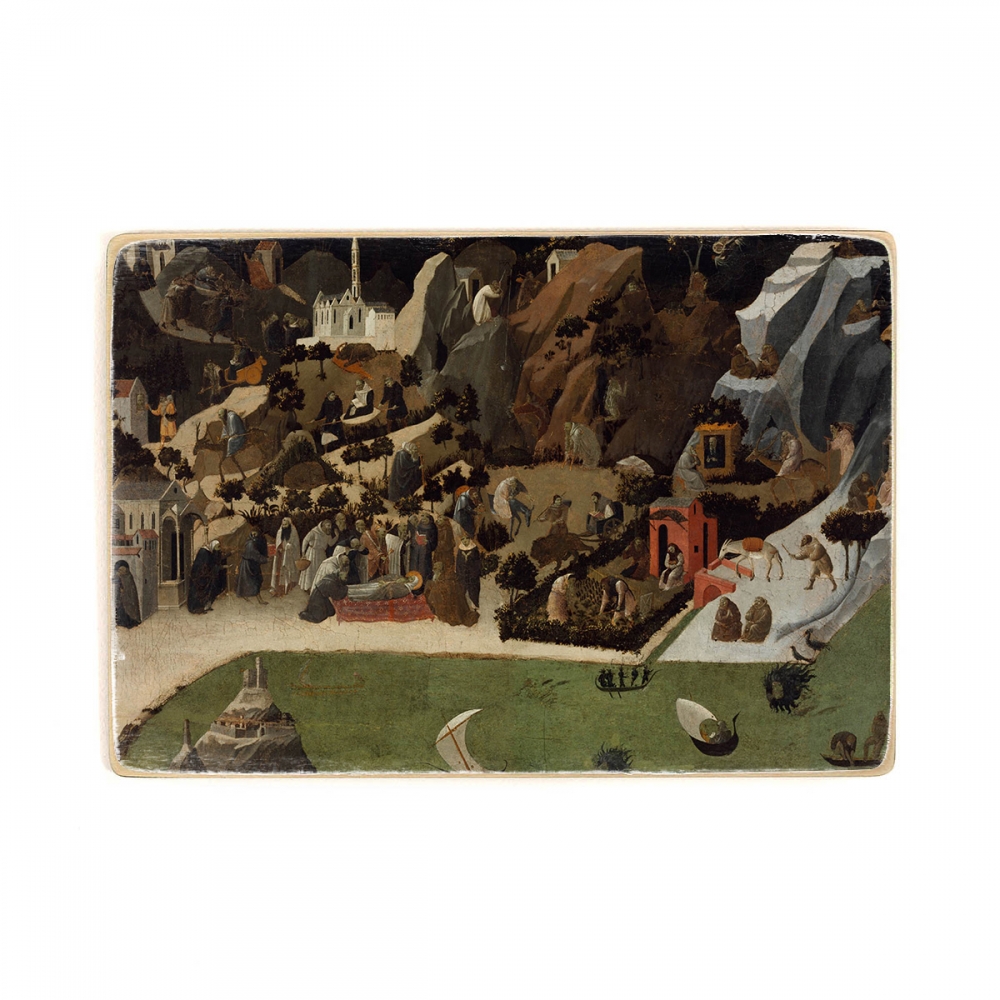 

Деревянный постер Искусство Fra Angelico - Scenes from the Lives of the Desert Fathers 1420 А1