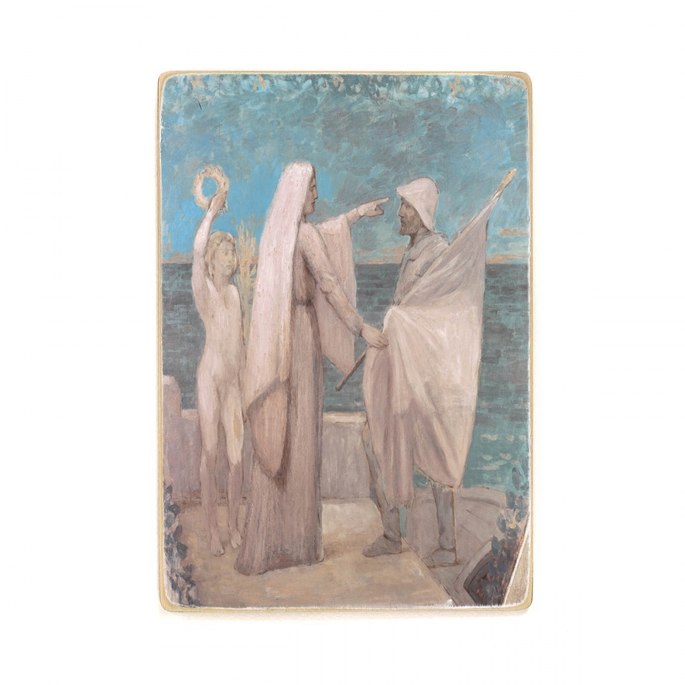 

Деревянный постер Искусство Pierre Puvis de Chavannes - Study for Patriotism А1