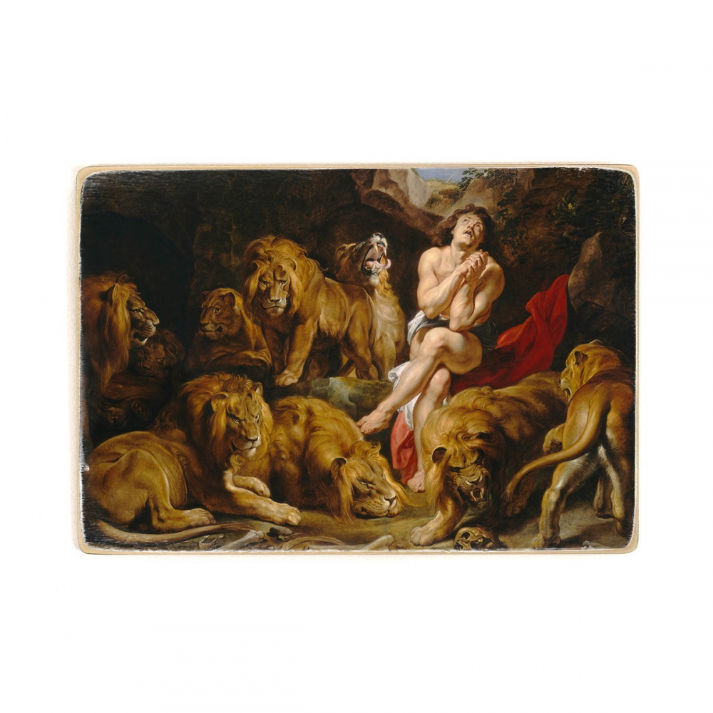 

Деревянный постер Искусство Sir Peter Paul Rubens - Daniel in the Lions Den А1