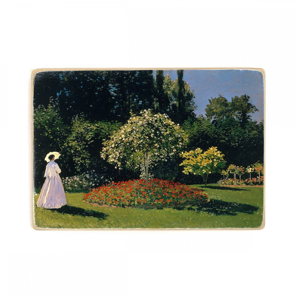 

Деревянный постер Искусство Claude Monet - Woman in a Garden (1867) А1
