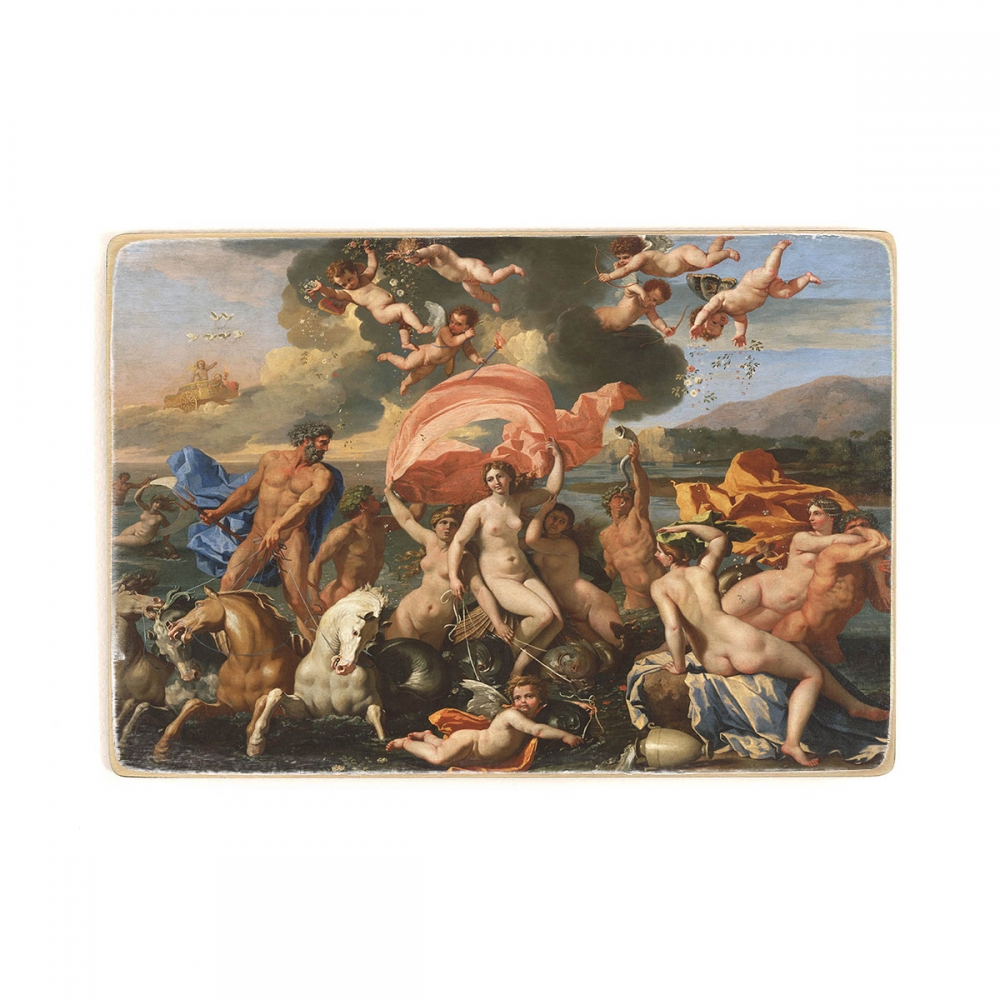 

Деревянный постер Искусство Nicolas Poussin, French - The Birth of Venus А2