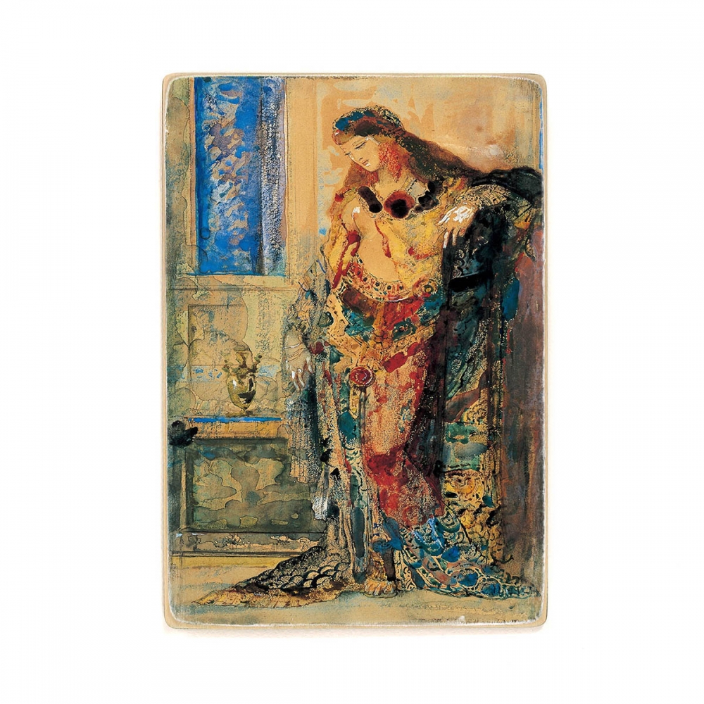 

Деревянный постер Искусство Gustave Moreau - The Toilette А1