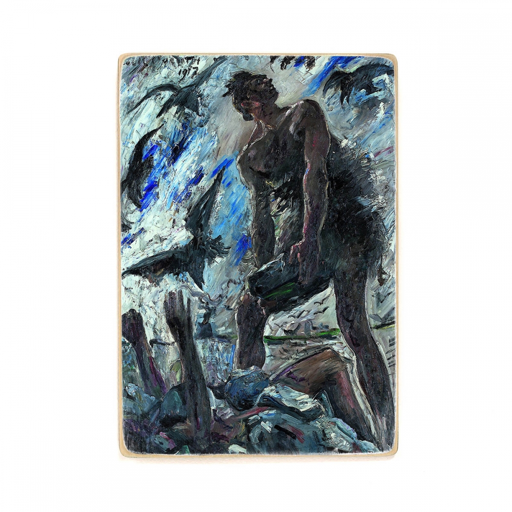 

Деревянный постер Искусство Lovis Corinth - Cain А1