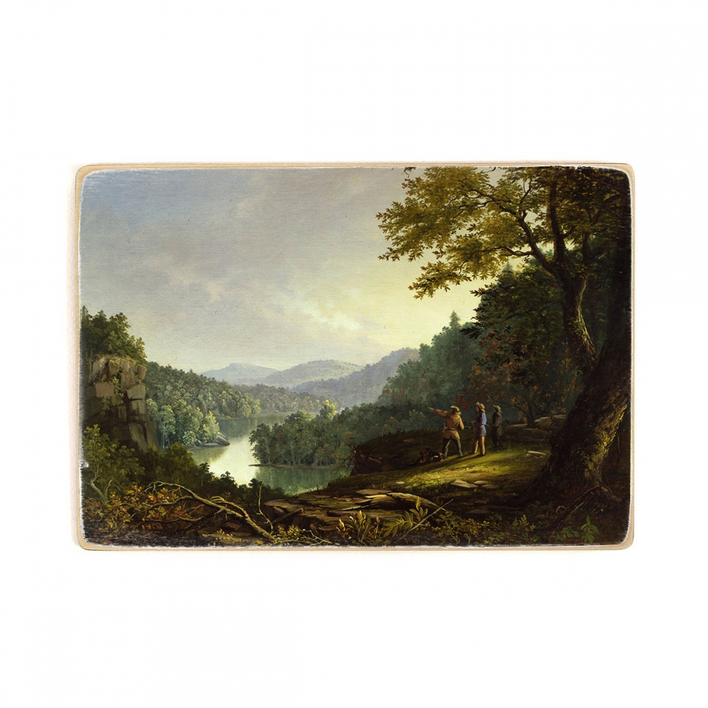 

Деревянный постер Искусство James Pierce Barton - Kentucky Landscape - 1832 А2