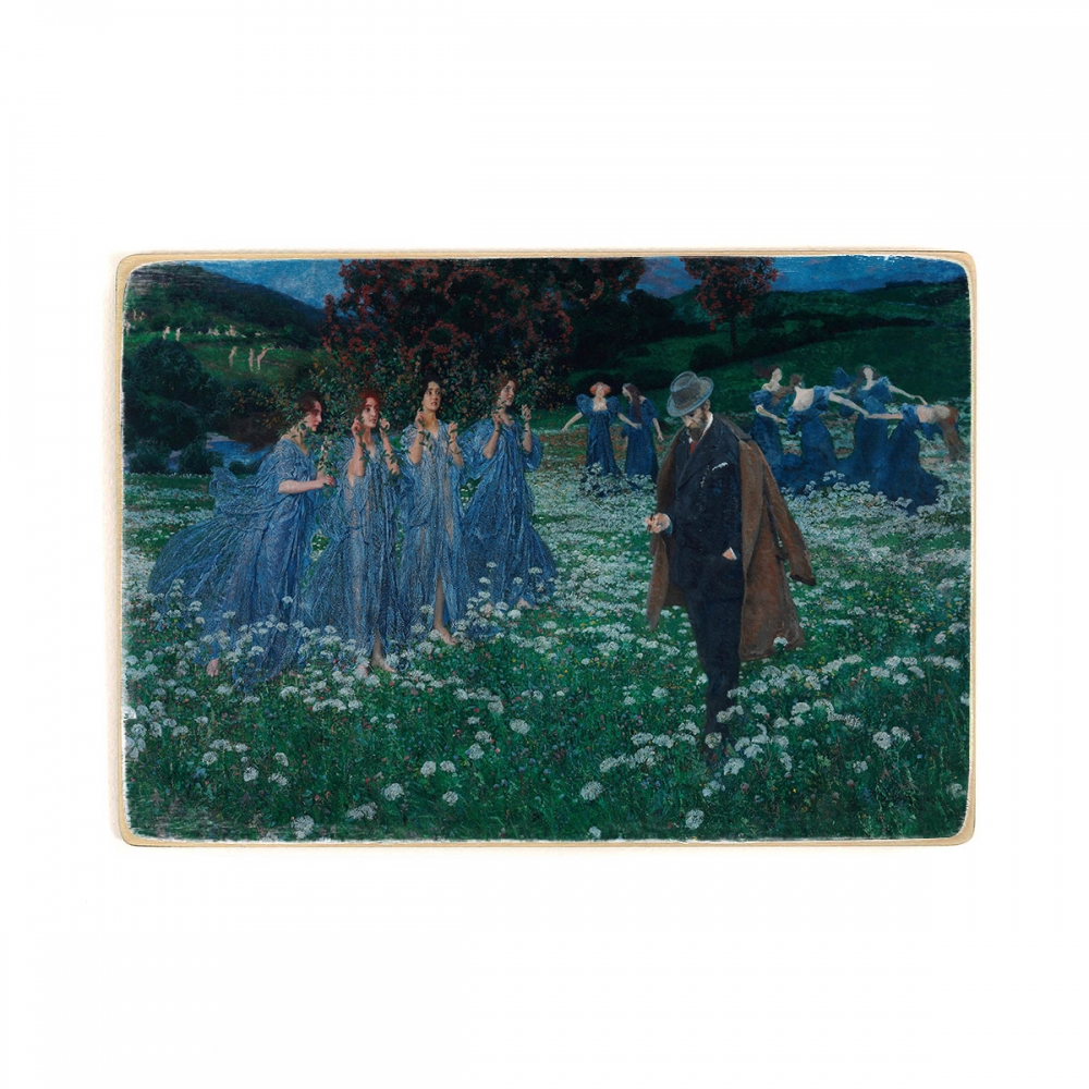 

Деревянный постер Искусство Maximilian Lenz - A World А2