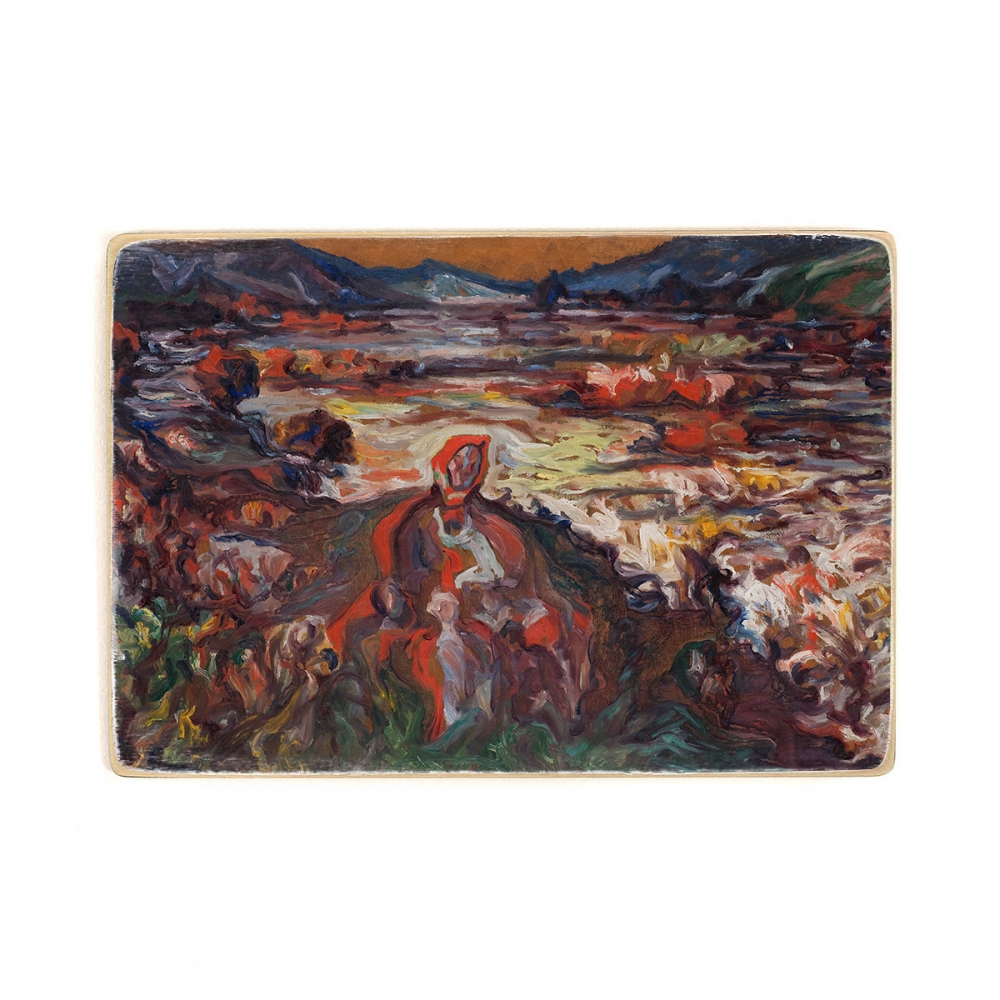 

Деревянный постер Искусство Oleks Nowakiwski - Powódź А1