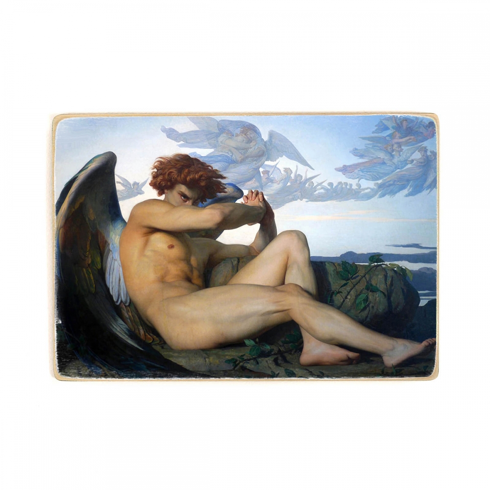 

Деревянный постер Искусство Alexandre Cabanel - Fallen Angel А1